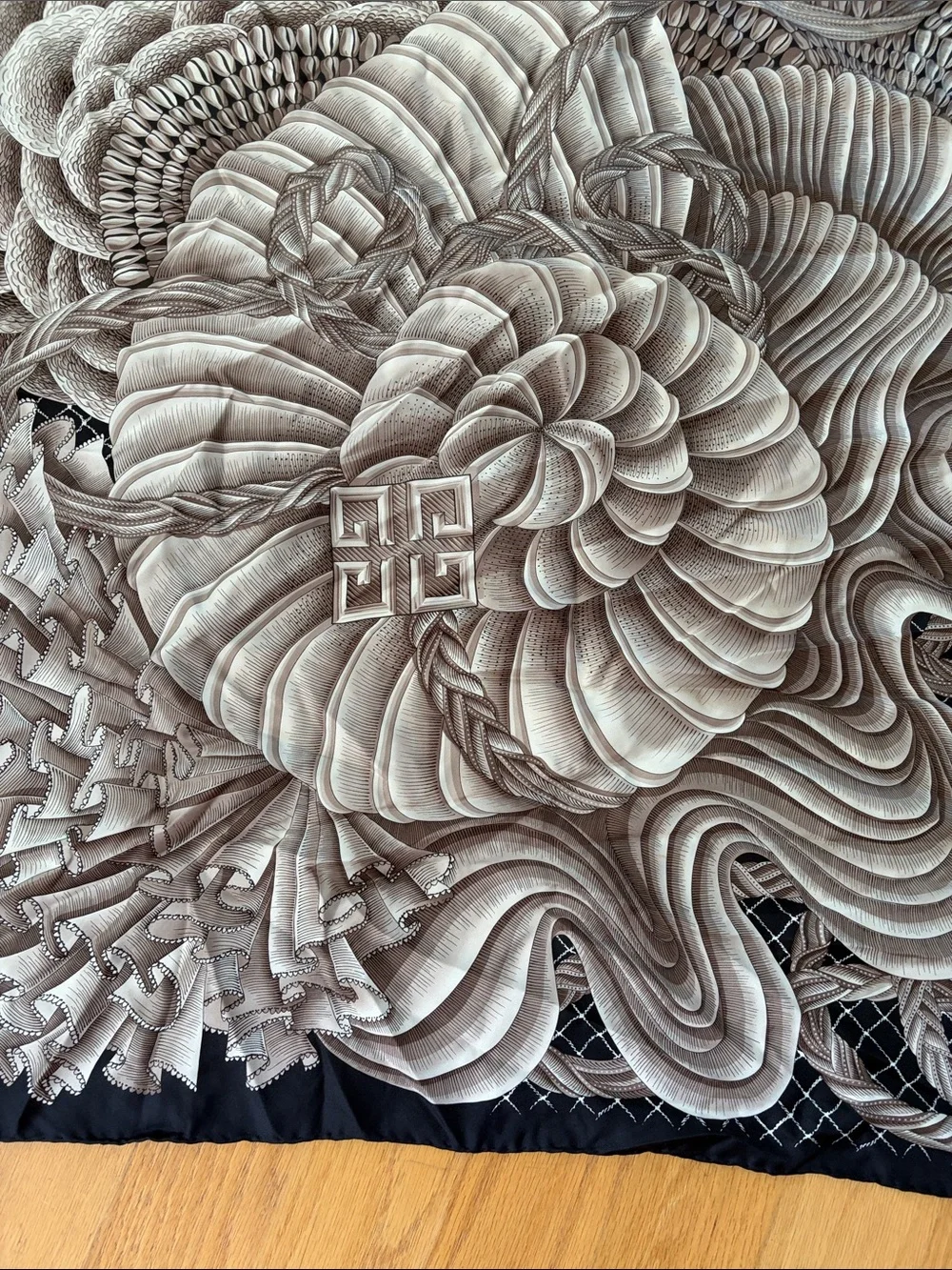 Givenchy 100% silk scarf